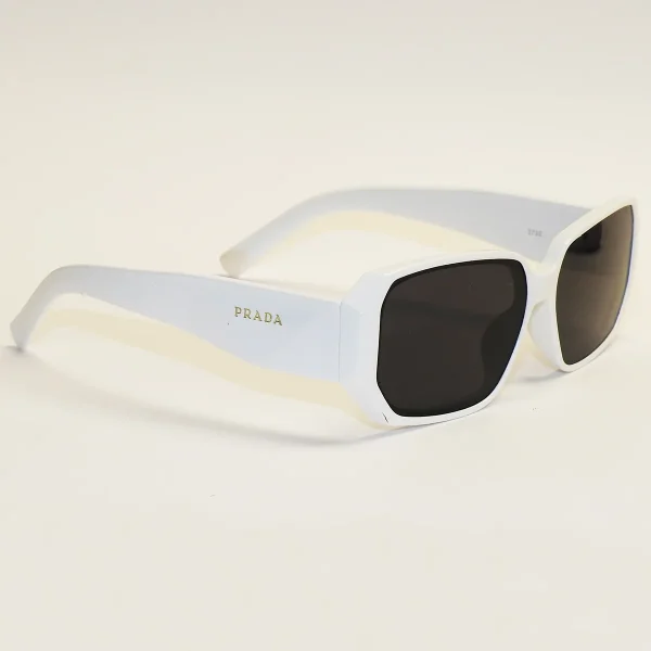 عینک آفتابی سفید PRADA مدل 3723